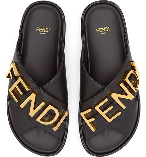 fendi brown slides|women Fendi sandals outfit ideas.